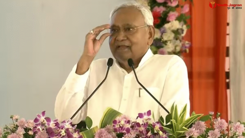 Nitish Kumar in Siwan