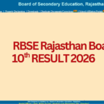 RBSE 10th Result 2026