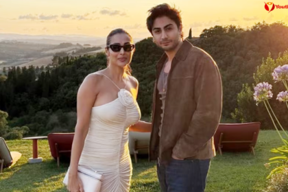 Malaika Arora with son Arhaan Khan candid moment