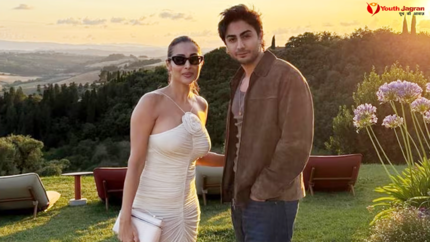 Malaika Arora with son Arhaan Khan candid moment