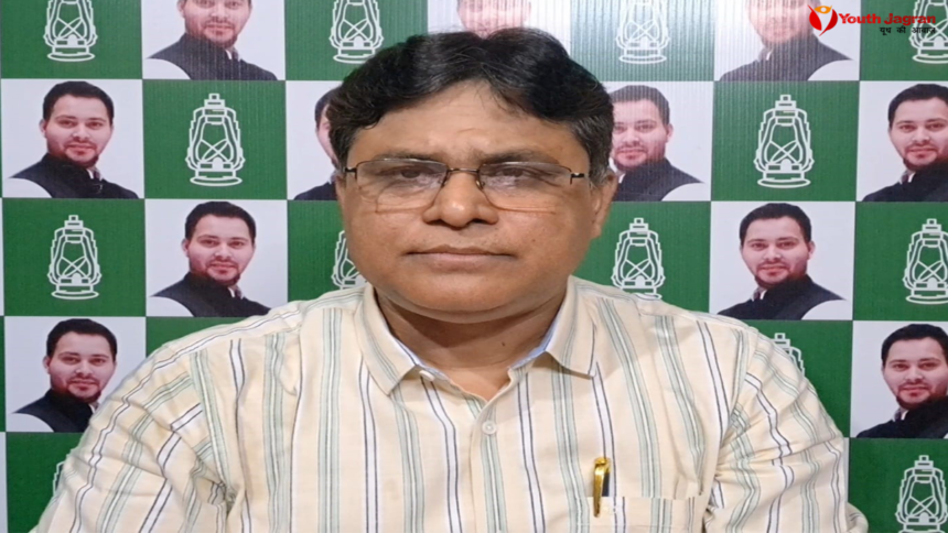 Rashtriya Janata Dal state spokesperson Arun Kumar Yadav