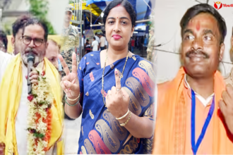 Bankipur Exit Poll 2026 में प्रशांत किशोर, नीरज कुमार और रेखा गुप्ता के बीच मुकाबले का ग्राफिक