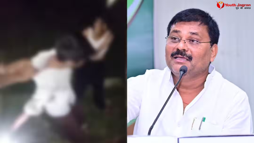 जमुई मामले पर बयान देते JDU प्रदेश अध्यक्ष उमेश कुशवाहा