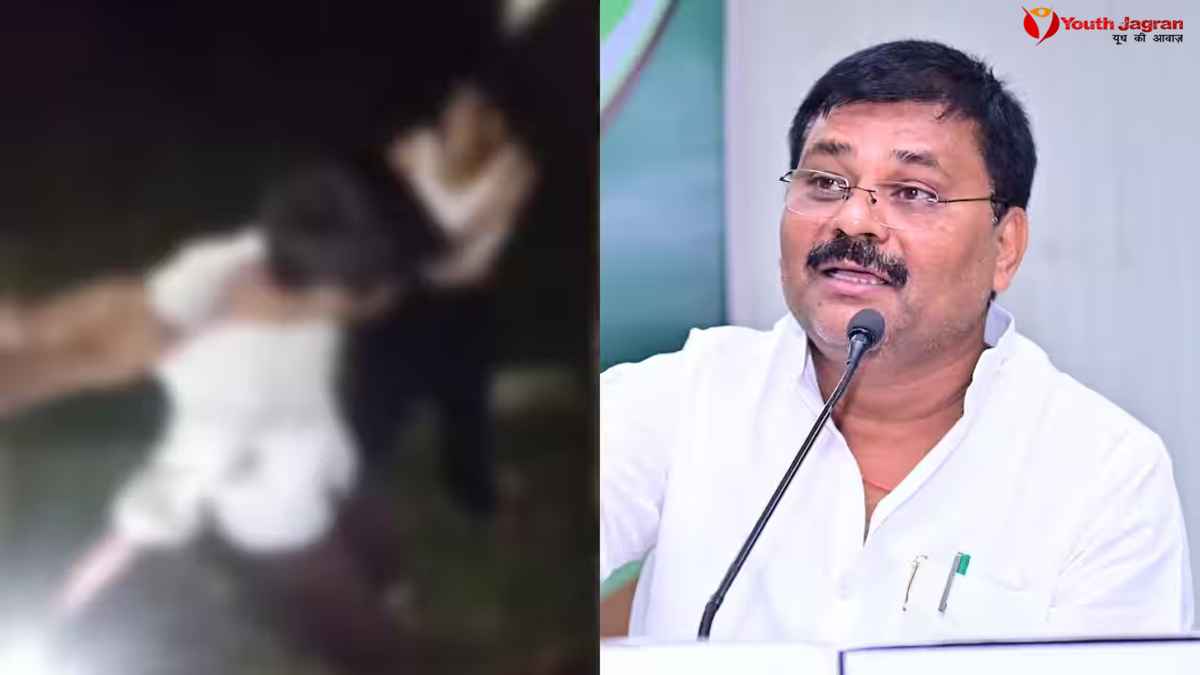 जमुई मामले पर बयान देते JDU प्रदेश अध्यक्ष उमेश कुशवाहा