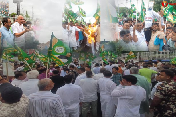 RJD Protest Against CEC Gyanesh Kumar in Patna