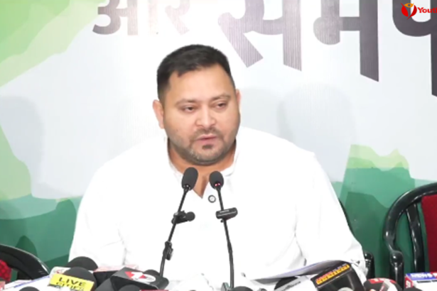 तेजस्वी यादव ने बिहार और पश्चिम बंगाल में दोबारा चुनाव की मांग को लेकर प्रेस कॉन्फ्रेंस की